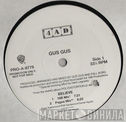  Gusgus  - Believe
