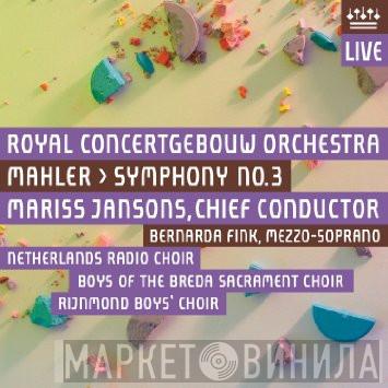 , Gustav Mahler , Concertgebouworkest , Mariss Jansons , Bernarda Fink , Groot Omroepkoor , Sacramentskoor Breda  Rijnmond Boys' Choir  - Symphony No. 3