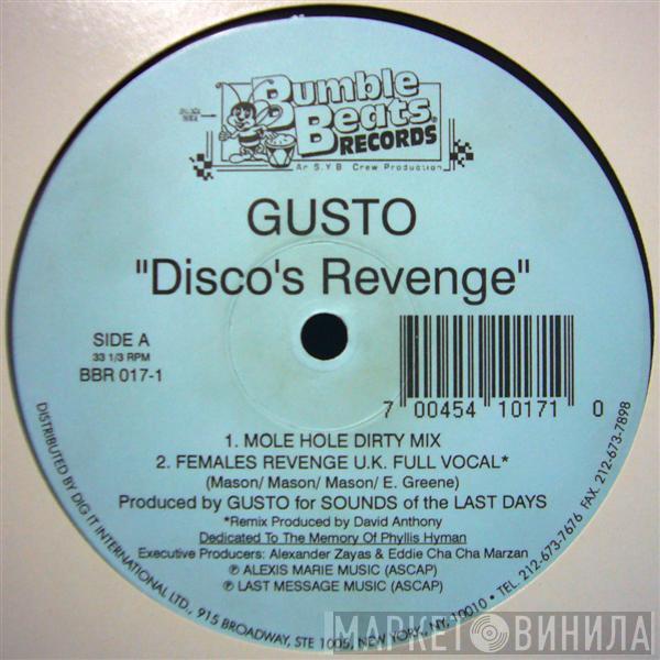  Gusto  - Disco's Revenge / Mood Swing