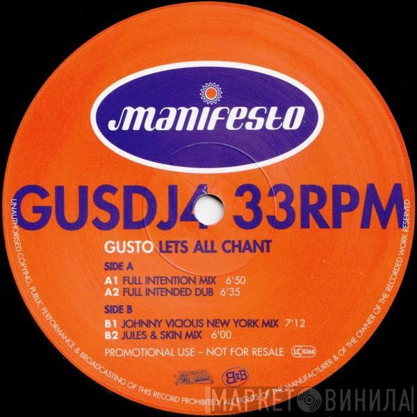  Gusto  - Let's All Chant