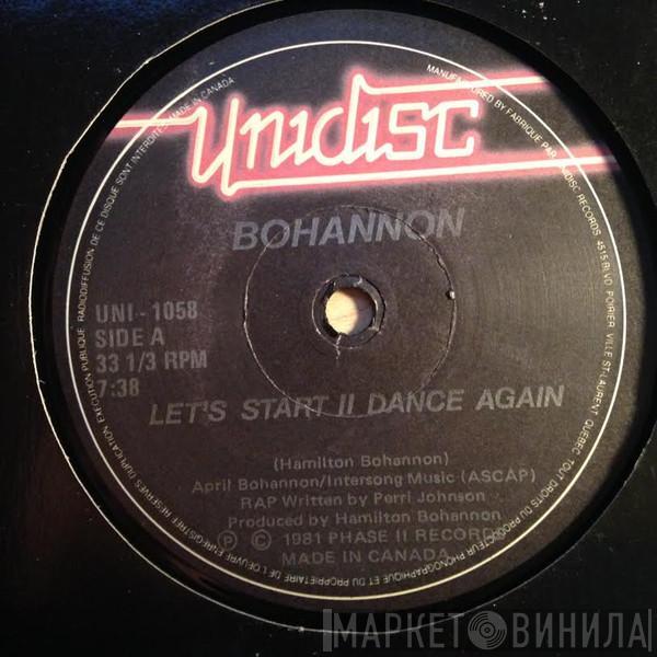  Hamilton Bohannon  - Let's Start II Dance Again