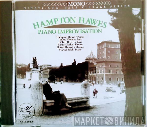  Hampton Hawes  - Piano Improvisation