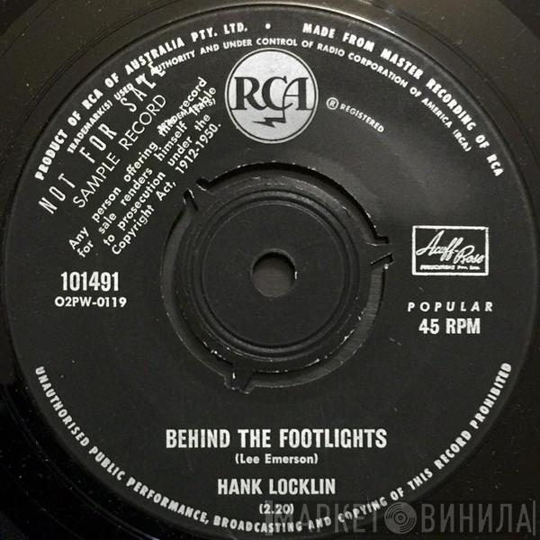  Hank Locklin  - Behind The Footlights