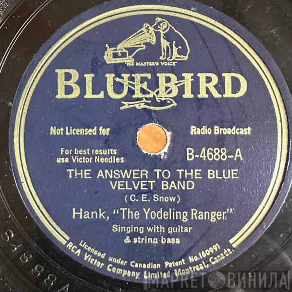  Hank Snow  - The Answer To The Blue Velvet Band / On The Mississippi Shore