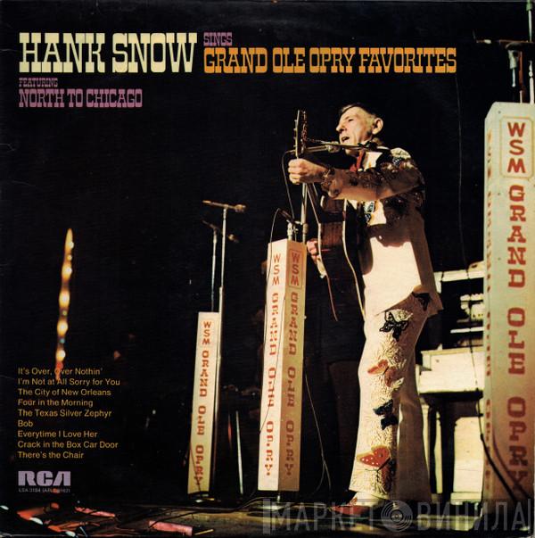 Hank Snow - Hank Snow Sings Grand Ole Opry Favourites