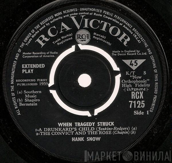 Hank Snow - When Tragedy Struck