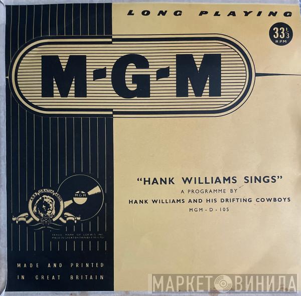 Hank Williams With His Drifting Cowboys - Hank Williams Sings