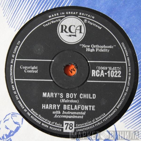  Harry Belafonte  - Mary's Boy Child / Eden Was Just Like This