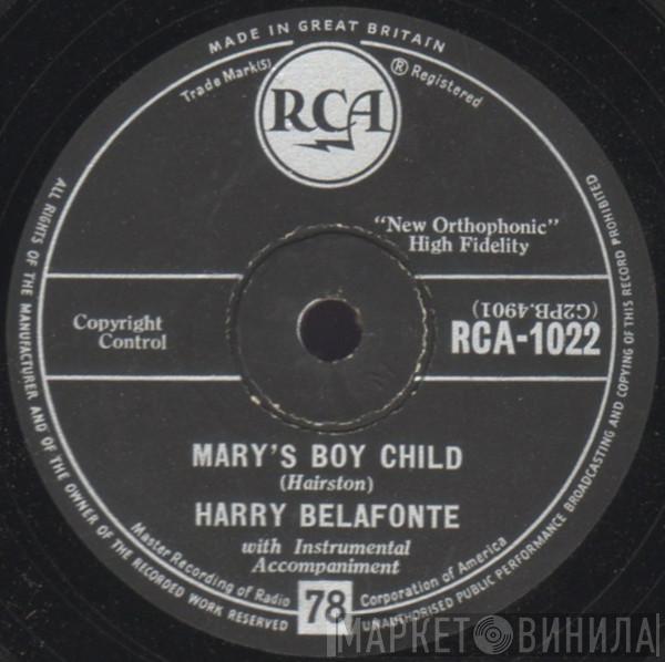  Harry Belafonte  - Mary's Boy Child / Eden Was Just Like This