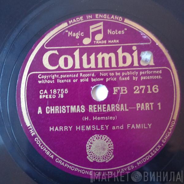 Harry Hemsley - A Christmas Rehearsal