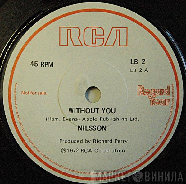 Harry Nilsson, Noel Edmonds - Without You / Introduces Record Year And 'The Day They Remembered.'