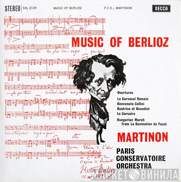Hector Berlioz, Jean Martinon, Orchestre De La Société Des Concerts Du Conservatoire - Music Of Berlioz