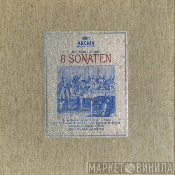Heinz Holliger, Maurice Bourgue, Saschko Gawriloff, Klaus Thunemann, Christiane Jaccottet, Lucio Buccarella - Jan Dismas Zelenka 6 Sonaten