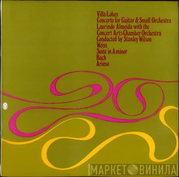 , Heitor Villa-Lobos With Laurindo Almeida Conducted By The Concert Arts Chamber Orchestra  Stanley Wilson  - Concerto For Guitar And Small Orchestra