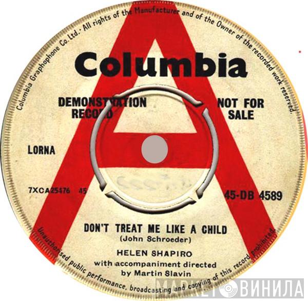 Helen Shapiro - Don't Treat Me Like A Child
