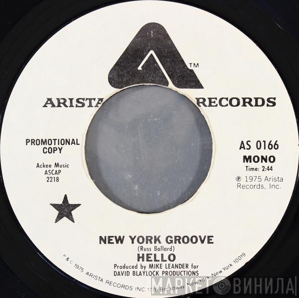  Hello  - New York Groove
