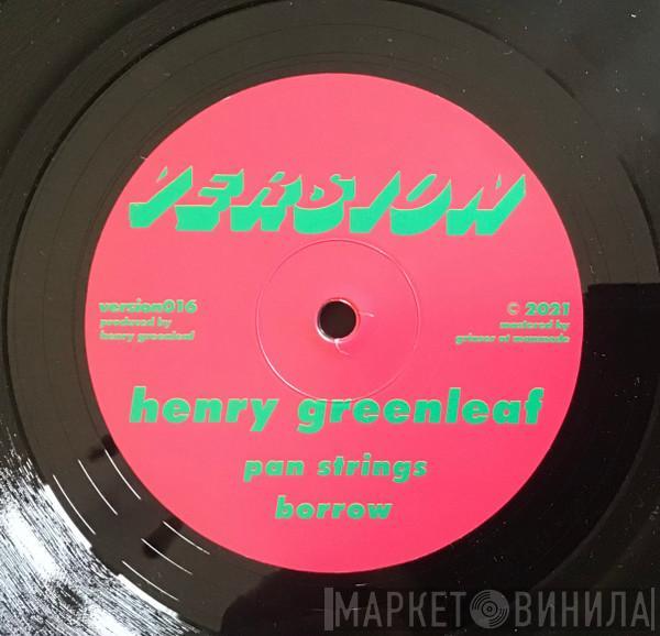 Henry Greenleaf - Rush EP