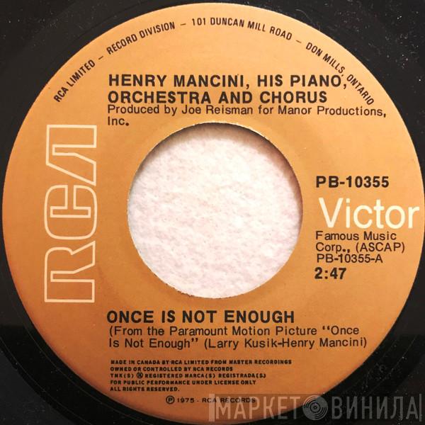  Henry Mancini And His Orchestra And Chorus  - Once Is Not Enough