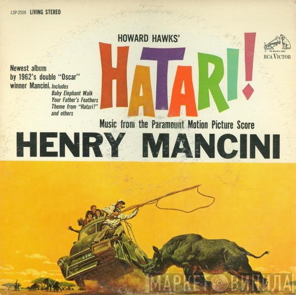  Henry Mancini  - Hatari! (Music From The Motion Picture Score)