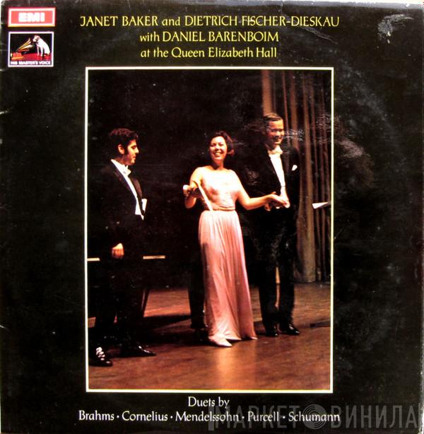 , Henry Purcell , Robert Schumann , Felix Mendelssohn-Bartholdy , Peter Cornelius  , Johannes Brahms , Janet Baker , Dietrich Fischer-Dieskau  Daniel Barenboim  - Duets
