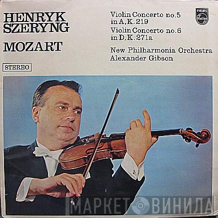Henryk Szeryng, Wolfgang Amadeus Mozart, New Philharmonia Orchestra, Alexander Gibson - Violin Concerto No.5 In A, K.219 / Violin Concerto No.6 In D, K.271a