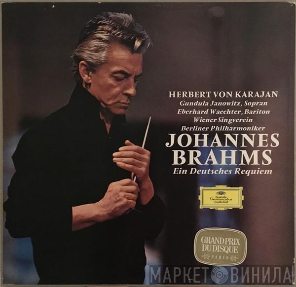 , Herbert von Karajan , Berliner Philharmoniker , Wiener Singverein , Gundula Janowitz  Eberhard Wächter  - Johannes Brahms: Ein Deutsches Requiem - Variationen Über Ein Thema von Haydn