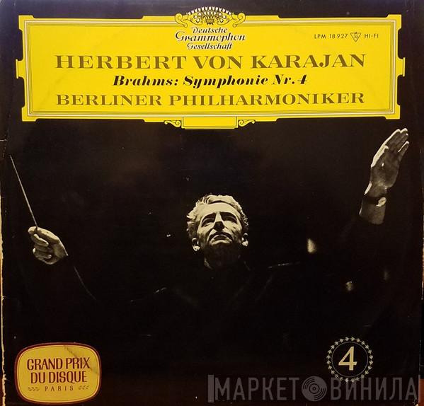, Herbert von Karajan , Johannes Brahms  Berliner Philharmoniker  - Symphonie Nr. 4