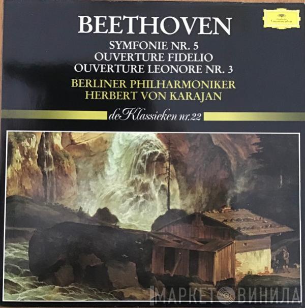  Herbert von Karajan  - Symfonie nr. 5, Ouverture Fidelio, Ouverture Leonore nr.3
