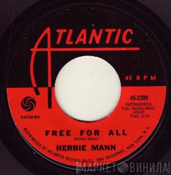  Herbie Mann  - The Beat Goes On / Free For All