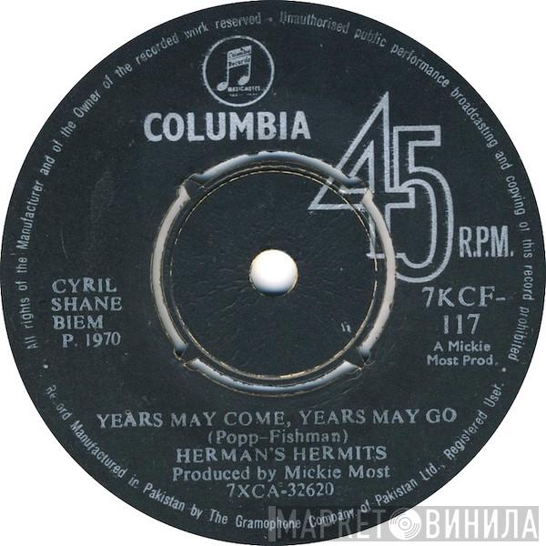  Herman's Hermits  - Years May Come, Years May Go / Smile Please