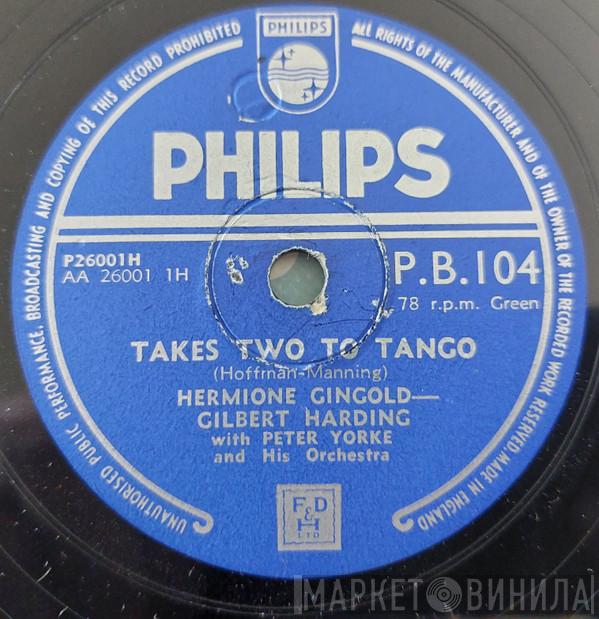 Hermione Gingold, Gilbert Harding, Peter Yorke And His Concert Orchestra - Takes Two To Tango / Oh. Grandma