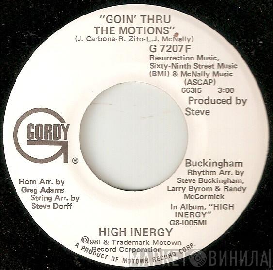 High Inergy - Goin' Thru The Motions