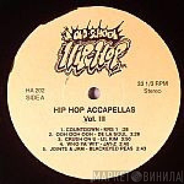  - Hip Hop Accapellas Vol. III