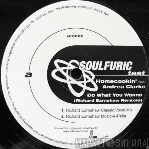Homecookin', Andrea Clarke - Do What You Wanna (Richard Earnshaw Remixes)