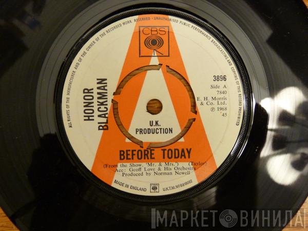  Honor Blackman  - Before Today