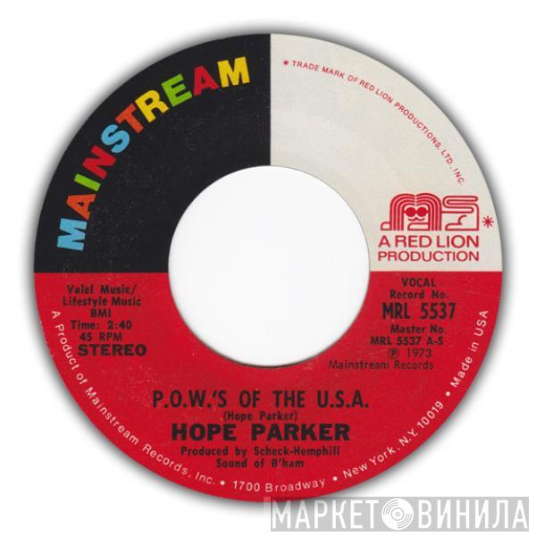 Hope Parker - P.O.W.'s Of The U.S.A. / Self