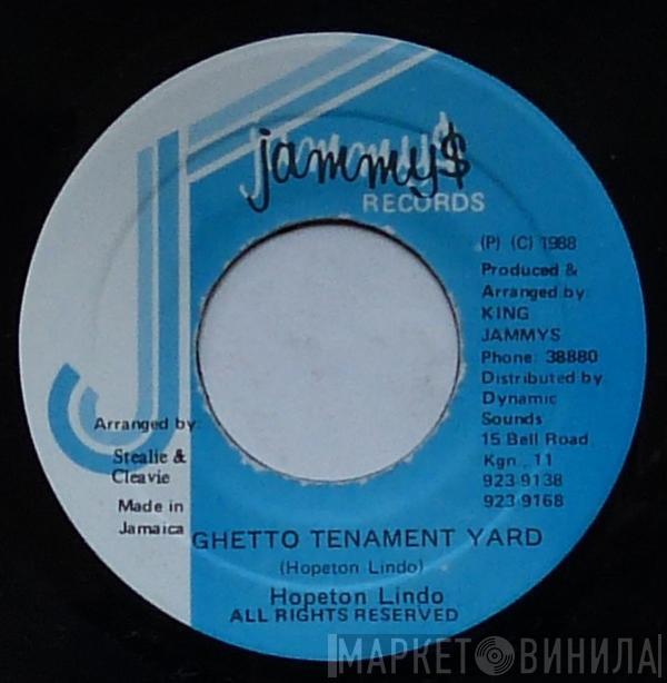 Hopeton Lindo - Ghetto Tenament Yard