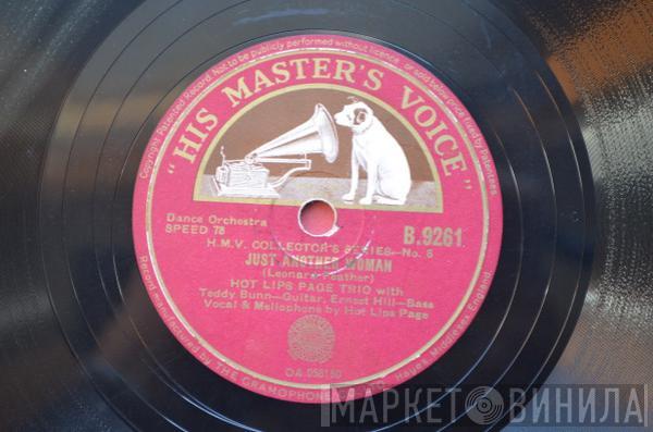 Hot Lips Page Trio - My Fightin' Gal / Just Another Woman