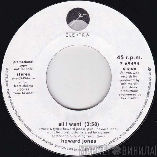  Howard Jones  - All I Want