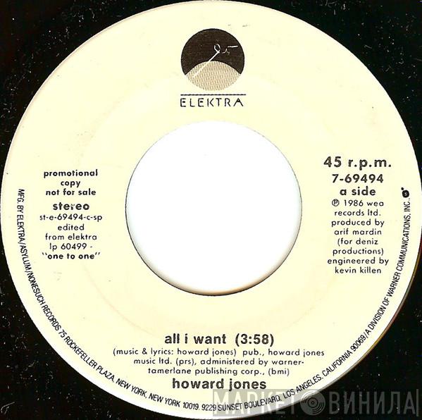 Howard Jones - All I Want