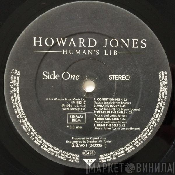  Howard Jones  - Human's Lib