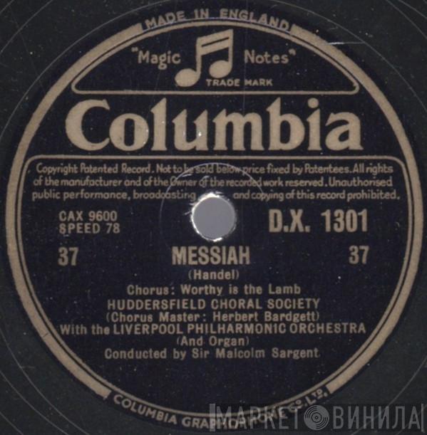 Huddersfield Choral Society, Royal Liverpool Philharmonic Orchestra, Sir Malcolm Sargent - Messiah