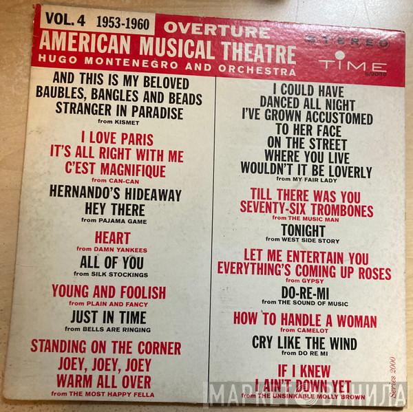  Hugo Montenegro And His Orchestra  - Overture,  American Musical Theatre (Vol. 4 1953-1960)