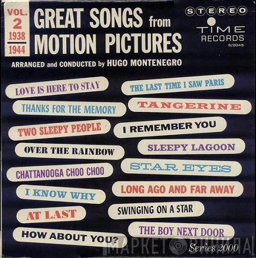  Hugo Montenegro  - Great Songs From Motion Pictures Vol. 2 (1938 - 1944)