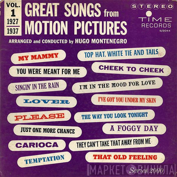  Hugo Montenegro  - Great Songs From Motion Pictures Vol. 1 (1927 - 1937)