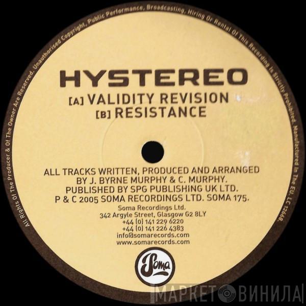 Hystereo - Validity Revision