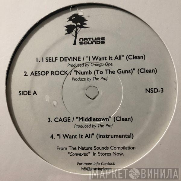I Self Devine, Aesop Rock, Cage - Nature Sounds Presents The Prof. In... Convexed Sampler
