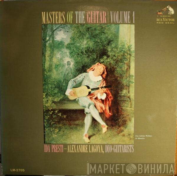 - Ida Presti  Alexandre Lagoya  - Masters Of The Guitar, Vol. 1