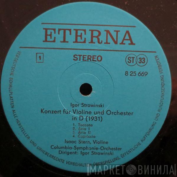  Igor Stravinsky  - Konzert Für Violine Und Orchester / Sinfonie In Drei Sätzen (1945)
