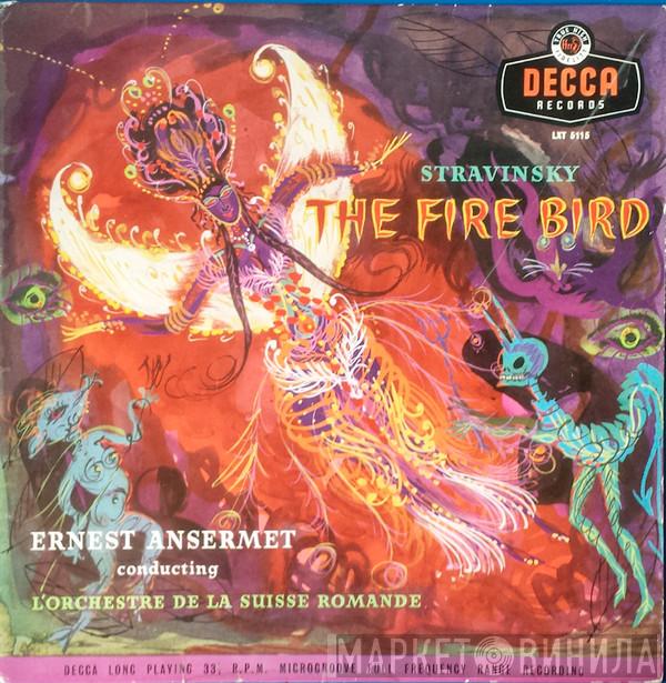 , Igor Stravinsky Conducting Ernest Ansermet  L'Orchestre De La Suisse Romande  - The Fire Bird